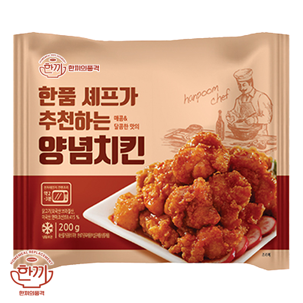 (냉동)한품양념치킨(4500)