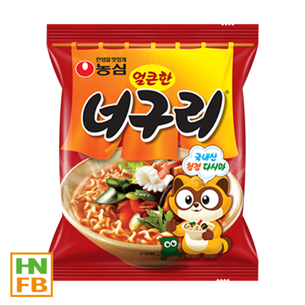 봉지너구리얼큰한맛멀티(농심)
