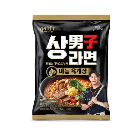 봉지상남자라면마늘육개장(팔도)